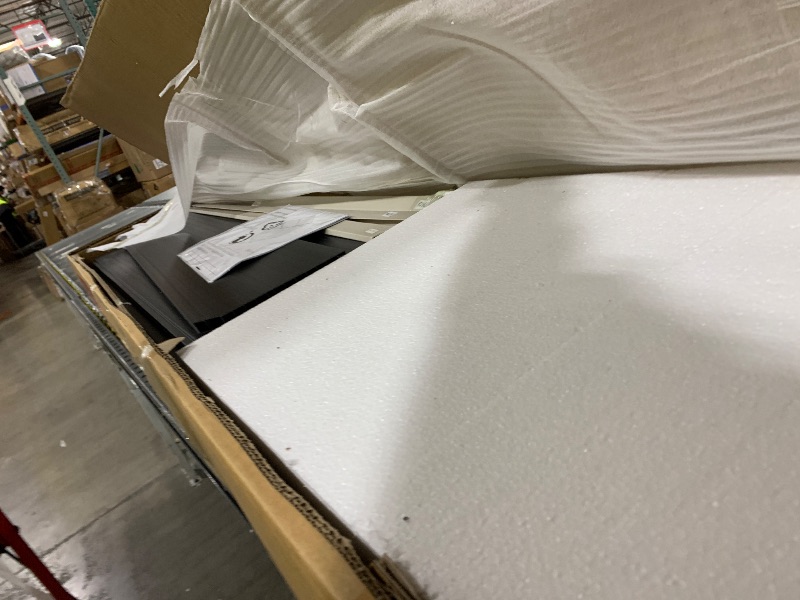 Photo 1 of 8x4ft Outdoor Resin Garden Shed with Floor and 2 Windows, Plastic Patio Outdoor Storage Shed with Lockable Door for Garden Tools, Bicycles, Trash Cans