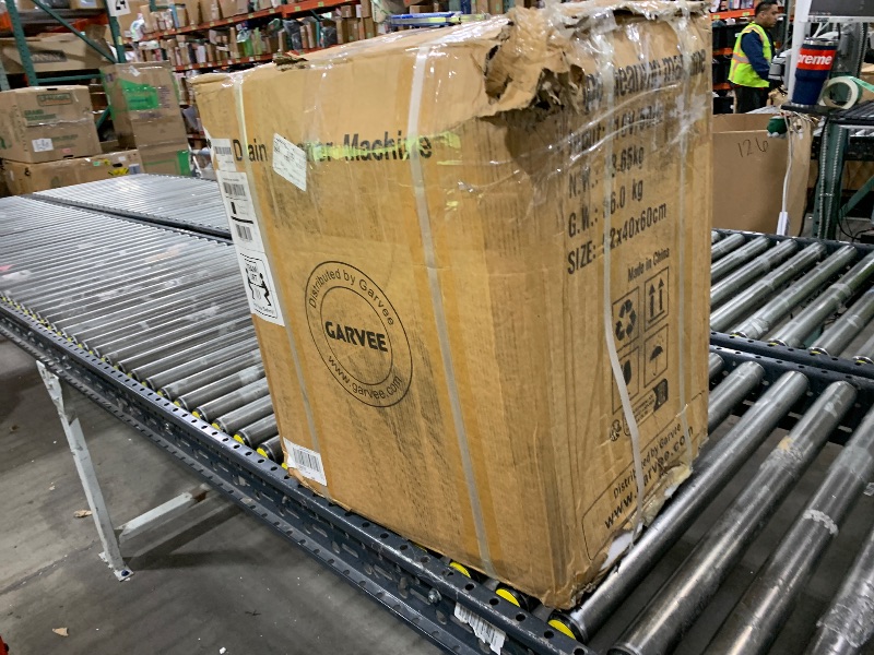 Photo 1 of Garvee 75FT x 1/2 Inch Drain Cleaner Machine, Portable Electric Drain Auger Auto Feed Electric Sewer Snake with 6 Cutters & Foot Switch for 1" to 4" Pipes, Heavy Duty Sewer Auger for Sinks, Toilets, Showers