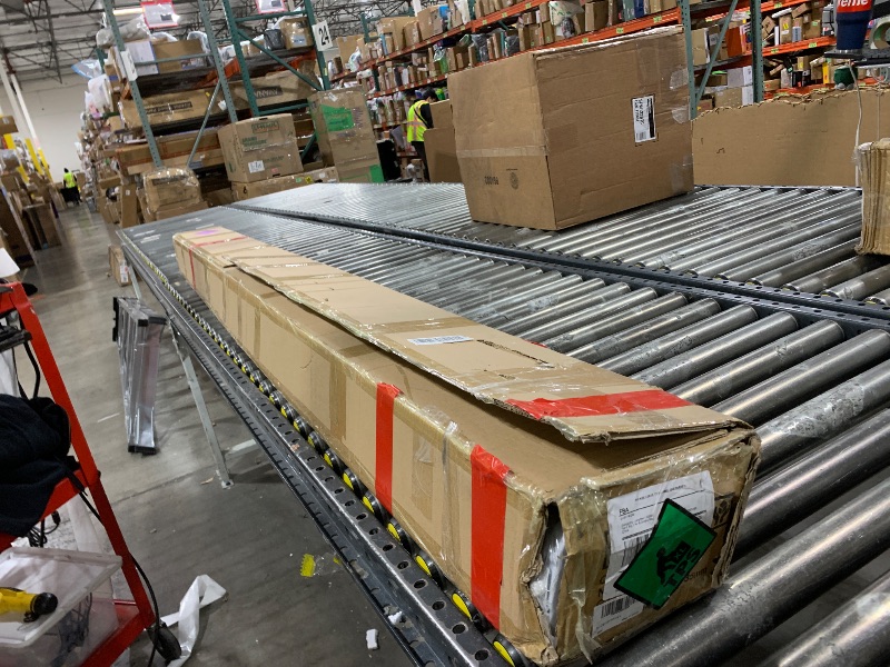 Photo 1 of AntLux 110W 8FT LED Shop Lights Ultra Slim LED Wraparound, 12600LM, 5000K, 8 Foot Strip Light, Flush Mount Garage Office Warehouse Ceiling Lighting Fixture, 8 Foot Fluorescent Tube Replacement, 4 Pack