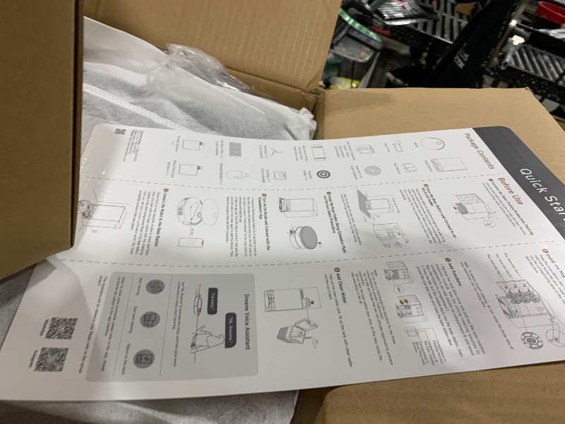 Photo 1 of DREAME Matrix10 Ultra Robot Vacuum and Mop, Multi-Mop Switching, 3.14inch Obstacle Clearing, 30,000Pa Suction, Self Empty&Refill, Self-Cleaning, 100% Detangling, 240+ Obstacle Avoidance, Voice Control