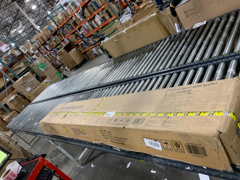 Photo 1 of *partial set*Merax Twin Over Full Bunk Bed, Kids Bedroom White Wooden Bunk Bed Frame, Convertible to 2 Separated Beds with 2 Big Drawers, Ladder & Guardrail for Teens, Wood Slat Support, Easy Assembly, White