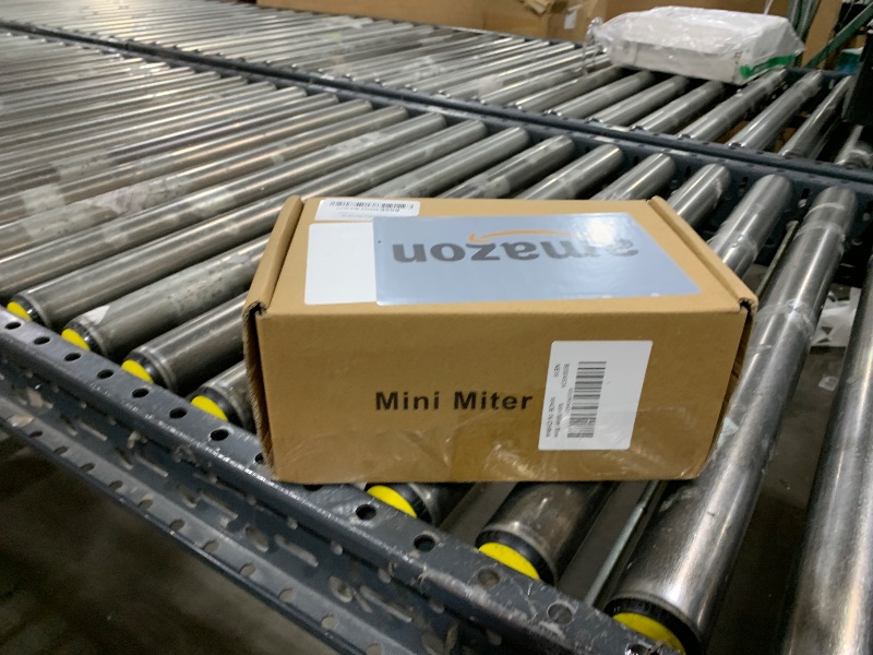 Photo 1 of BEAMNOVA Mini Miter Saw, Electric Power Table Saw, 9 * 5.5 * 5.3 in Benchtop Cut-Off Chop Saw, Max 45 Degree Cutting, for 12mm Non-Metal, 10mm Soft Metal, 4mm Cemented Carbide