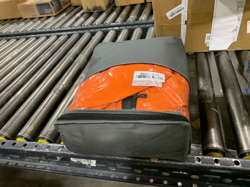 Photo 1 of Kugnala Men's Winter Skiing Jacket Waterproof Warm Snow Fleece Lining Coat Mountain Windbreaker Hooded Windproof Rain Jacket Orange M