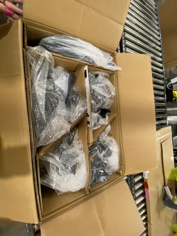 Photo 1 of Rough Country Power Running Boards for Chevy Silverado & GMC Sierra 1500/2500HD/3500HD (2019-2026) Crew Cab - Dual-Motor Electric Retractable Side Steps with LED Truck Step Lights