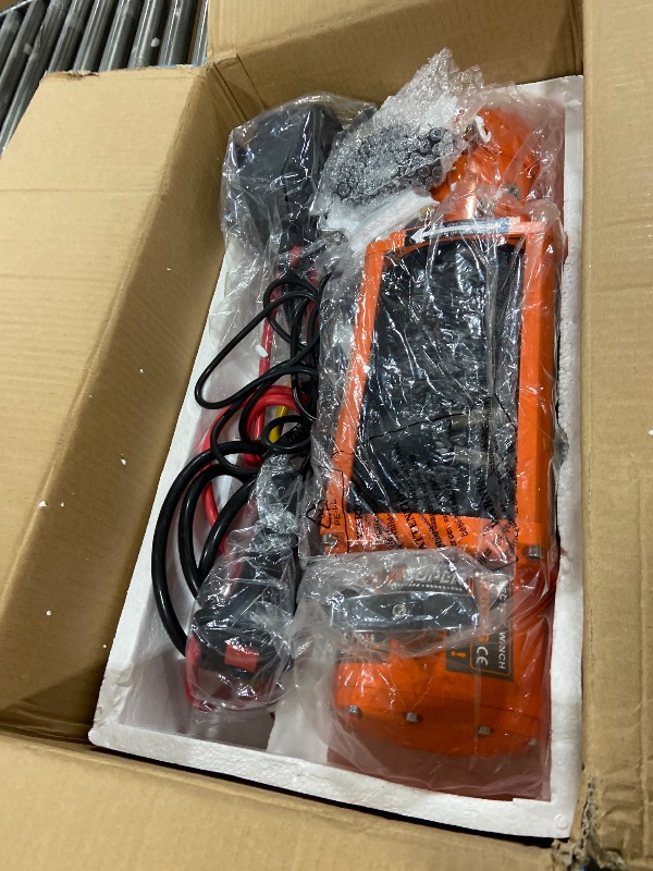 Photo 1 of ZESUPER 13000 lbs Electric Winch Kit, IP68 Waterproof 12V Winch for Jeeps,Trucks,SUV, Synthetic Rope Winch with Wireless Handheld Remote, Corded Control, Hawse Fairlead,Hook