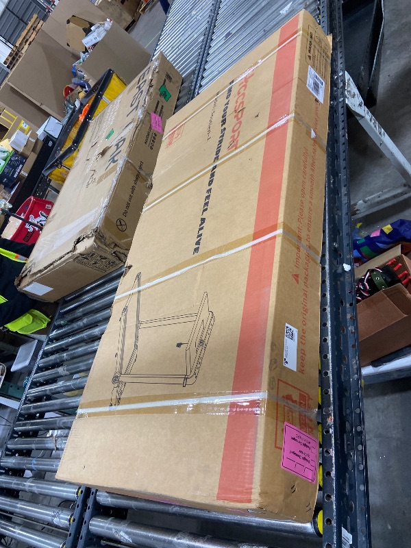 Photo 1 of Hccsport Treadmill with Incline, 3 in 1 Under Desk Treadmill Walking Pad with Removable Desk Workstation 3.5HP Foldable Compact Walking Treadmills for Home Small Office with Wristband Remote Control