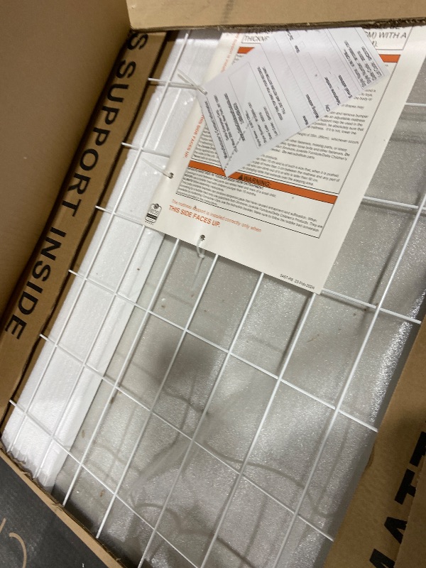 Photo 1 of Delta Children Perry 6-in-1 Convertible Crib - Greenguard Gold Certified, Moonstruck Grey