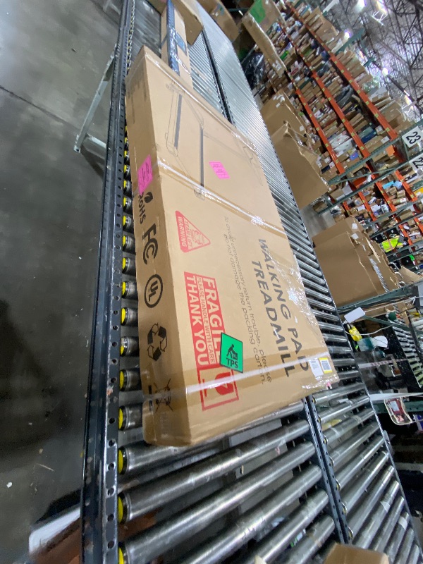 Photo 1 of Walking Pad with 12% Incline, Under Desk Walking Pad Treadmill with Handle Bar & Removable Desk Workstation, 3 in 1 3.5HP Foldable Treadmill 300lbs Capacity for Home Office with Remote Control