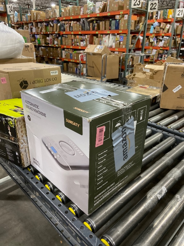 Photo 1 of SUMSATY Bread Maker, 2.2LB 16-in-1 Bread Machine, Automatic Bread Maker Machine with Nonstick Ceramic Pan & 15H Timer & 1H Keep Warm for Beginner, Breadmaker with Gluten-Free, French, Yogurt, Recipe