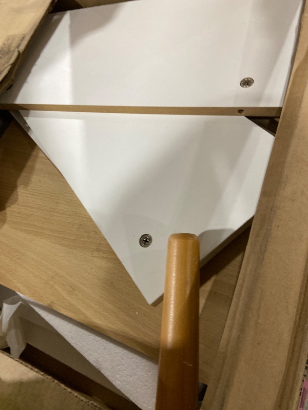 Photo 1 of Linsy Home Lift Top Fluted Coffee Table with Storage, Mid-Century Coffee Table for Living Room with Sliding Tambour Door, Oak