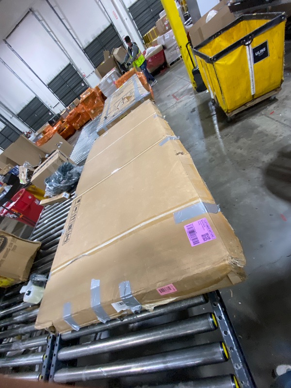 Photo 1 of SMARTSTANDARD 5-Panel Frosted Glass Interior Door Slab, (24" x 2) x 80" Slab Door for Pantry Pocket Laundry Bathroom French, Solid Core Pre-Assembled Panel Without Hardware, White