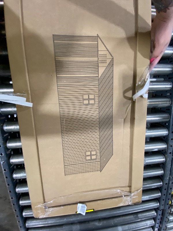 Photo 1 of Garvee All-Weather Metal Carport 12x20 FT - Reinforced Frame & Steel Roof - Permanent Outdoor Garage Outdoor Storage for Pickup Trucks, Bass Boats, Tractors - Durable Storage Shelter, Carport, Car Outdoor Storage