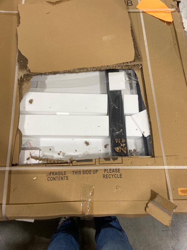 Photo 1 of MISSING PIECES******************68-72" W x 76" H Glass Shower Door,Frameless Shower Door,Double Sliding Shower Door with 3/8" (10mm) Clear SGCC Tempered Glass, Explosion-Proof Film (Matte Black, 72" Wx76 H-Double Sliding)