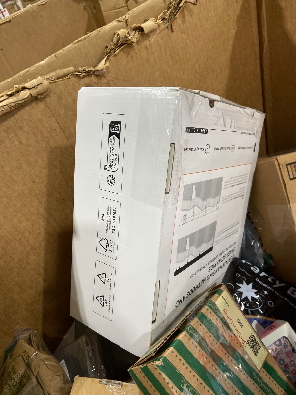 Photo 1 of 100% Blackout Room Divider Curtains - Total Privacy Curtain Panel, Thermal Insulated Noise Reduction Curtain for Bedroom Windows, Include Ceiling Curtains Track(Cream White, W100 x L108, 1 Pack)