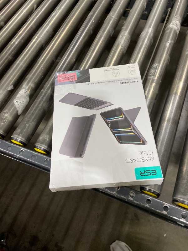 Photo 1 of ESR for iPad Pro 13" Case with Keyboard (M5/M4, 2025/2024), Magnetic Detachable Keyboard, Portrait/Landscape Modes, Large Click-Anywhere Trackpad, Backlit Keys, Shift Series, Dark Gray