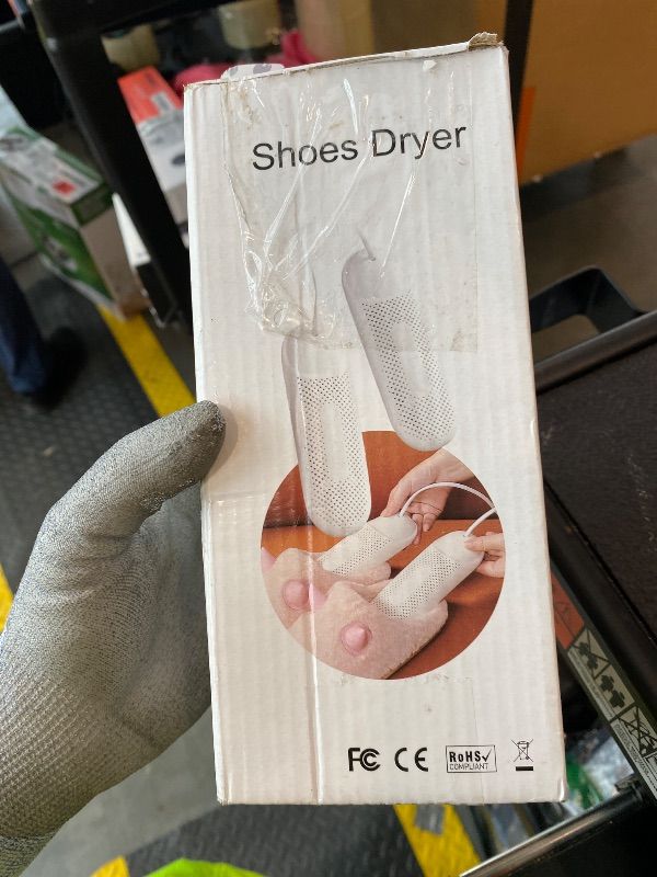 Photo 1 of *UNTESTED*
Shoe Dryers,Boot Dryer for Work Boots, Electric Portable Shoe Dryer Warmer with Timer for Sneaker Socks Gloves Drying,US Plug (Style B)