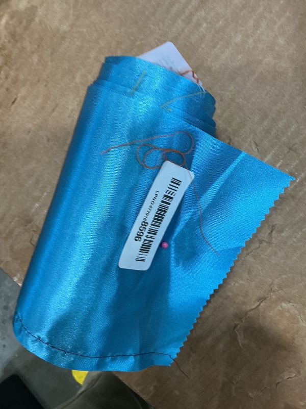 Photo 1 of ** BLUE**
MEEDEE Teal Satin 3 Inch Ribbon Lux Double Faced Satin Ribbon Christmas by 10 Yards Green Ribbons Teal Ribbons for Christmas Tree Decoration, Weddings, Flower Bouquet, Bow Making