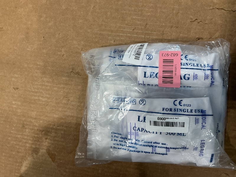 Photo 1 of 10 Pack Catheter Leg Bag Urinary Drainage Bag(500ML)