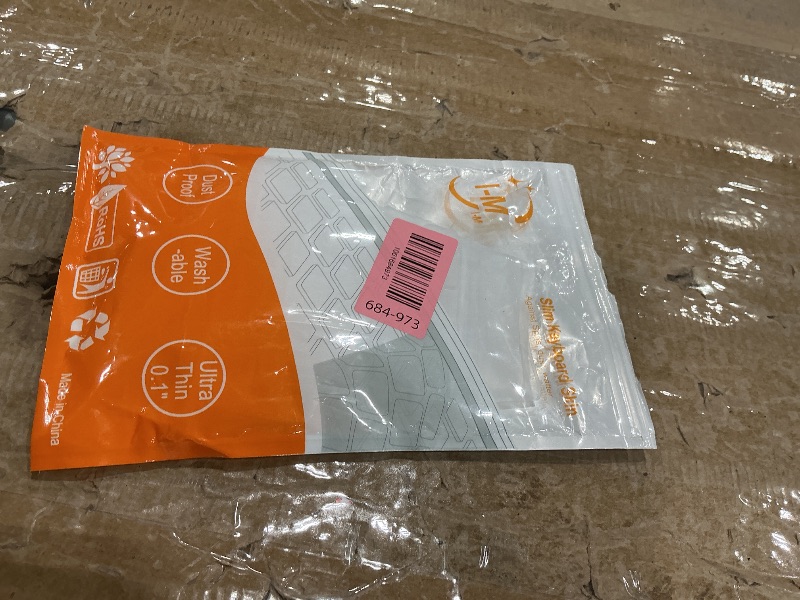 Photo 1 of (2 Pack) Universal Clear Anti-Dust Keyboard Skin Protector Cover for 104/107 Keys Standard Desktop Keyboard Reusable Waterproof Keyboard Cover