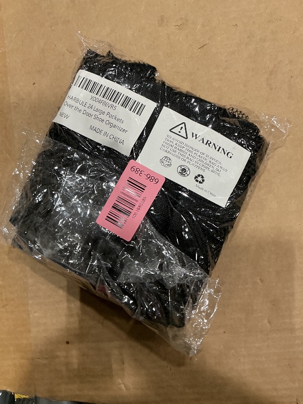 Photo 1 of *MISSING PARTS - See Clerk Notes*
HARBULE 24 Large Pockets Upgraded Over the Door Shoe Organizer, Enhanced Hanging Solution Holder Closets, Shoe Cabinets for Everyone