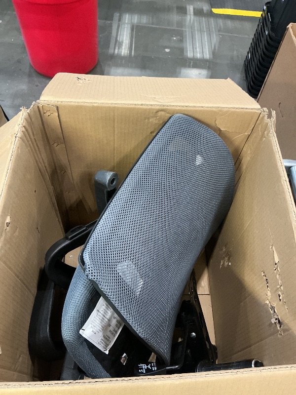 Photo 1 of ***MISSING USER MANUAL & PIECES*** BestOffice | Ergonomic Office Chair | Mid-Back Swivel Desk Chair | Breathable Backrest & Lumbar Support | Adjustable Height | Sponge Seat | Rolling Wheels | Grey | for Adults & Women