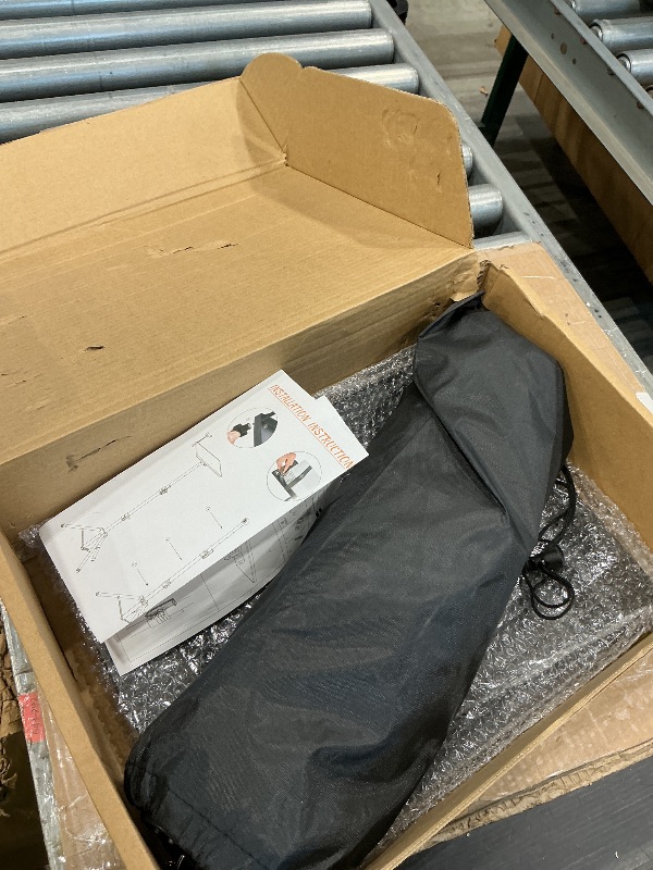 Photo 1 of *UNTESTED*
Projector Stand Tripod Adjustable, Laptop Height from 23.5 to 46.5 inches with Gooseneck Phone Holder, Floor for Office, Home, Stage, Studio, DJ Racks Holder Mount, 23.5inch-46.5inch