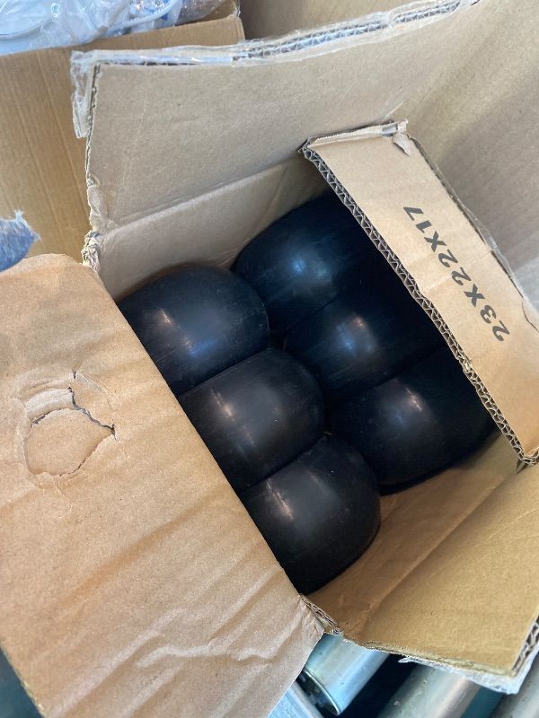 Photo 1 of ***MISSING HARDWARE*** DICMIC 6Pcs Lawn Mower Anti Scalp Deck Wheel Kit Compatible with Bad Boy 022-5234-98 Exmark 103-3168 103-4051 103-7263 1-603299 & Many Bore 5/8” Wheel Size