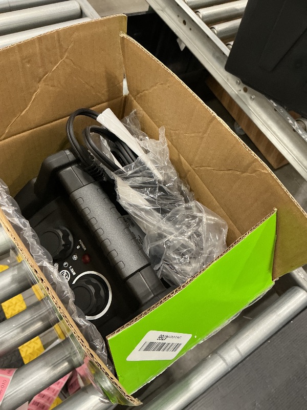 Photo 1 of *UNTESTED*
Gardtech Outdoor Heater for Patio, Electric Space heater with Overheat Protection, 1500W Fast Heat PTC Ceramic Portable Garage Heater for Workshop, Greenhouse