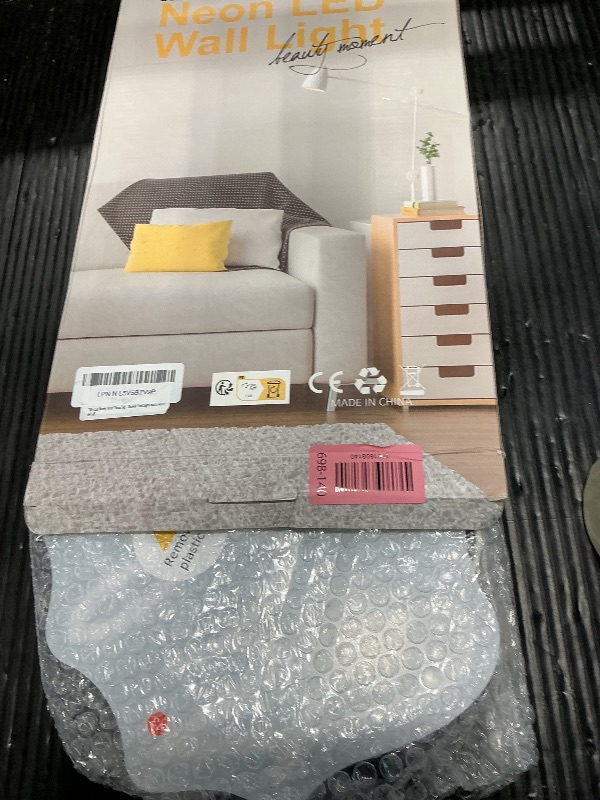 Photo 1 of "We Can Bearly Wait" Neon Signs Led Gender Reveal Party Decorations Neon Letters Signs Pregnancy Announcement Party Supplies Baby Shower Yard Signs(warm white)