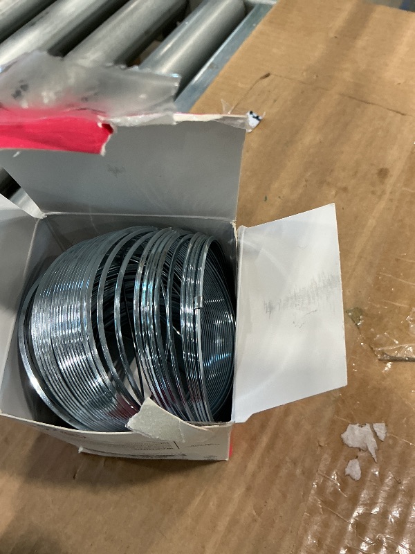 Photo 1 of **tangled*Yoqanr Metal Wave Form Spring Toy, Classic Physics Toy - 4" Unstretched Length x 3.15" Diameter, Magic Coil Metal Slinky Stress Relief Classic Mini Kids Toy, Extra Long(Silver)