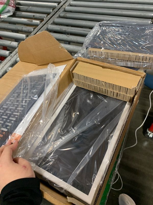 Photo 1 of ***MISSING ITEMS*** FINAL SALE NO RETURN****  Tecmojo 6U Network Rack, 10 inch Mini Server Rack with 2 Side Translucent Panels & 2 Top Handles, 7.87 inch Deep, for 10 inch IT Equipment & A/V Devices, White