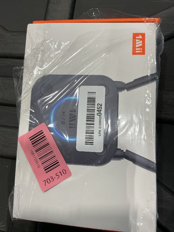 Photo 1 of [Upgraded] 1Mii Bluetooth 5.3 Audio Receiver, Long Range HiFi Bluetooth Adapter w/ 3D Surround aptX HD Low Latency, Optical RCA AUX 3.5mm Coaxial for Home Stereo System - B06Pro Grey