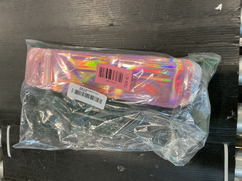 Photo 1 of 100 Pcs Pen Packaging Bags for Small Business, Resealable Foil Pouch Bag For Pens, Holographic Ziplock Smell Proof Storage Bags for Packaging Lipgloss,Jewelry,Cosmetic,Candy, 2.5x9.4 inch