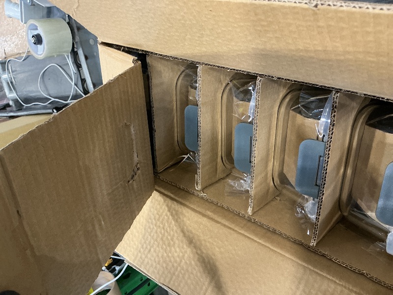 Photo 1 of [10-Pack] Glass Meal Prep Containers with Lids, MCIRCO Food Storage Containers with Snap Locking Lids, Airtight Lunch Containers, Microwave, Oven, Freezer and Dishwasher