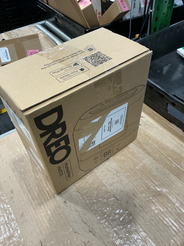 Photo 1 of *USED*
Dreo Smart Humidifiers for Bedroom, Top Fill 4L Supersized Humidifier Large Room with 28 dB, 36H Runtime, Touch/APP/Voice Control, Nightlight, Cool Mist Humidifiers for Baby, Plants, Indoor, Black
