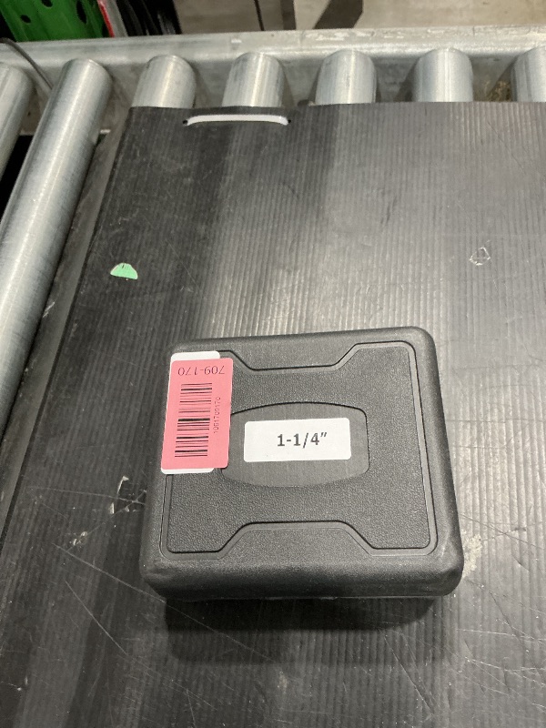 Photo 1 of 1-1/4"-11-1/2 NPT Pipe Tap Set, Precision Carbon Steel Taps Tool, Metric and Standard for Clean and Re-thread Damaged or Jam Pipe Threads in with Durable Plastic Case