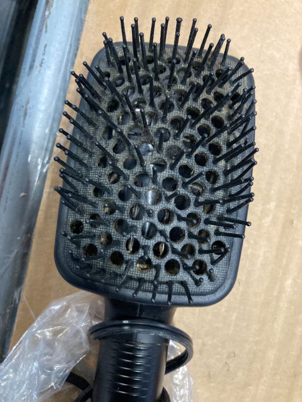 Photo 1 of ***VERY USED/ VERY DIRTY*** REVLON One-Step Hair Dryer and Styler, All-in-One Hair Brush Straightener for Salon-Quality Smooth & Straight Styles, Black