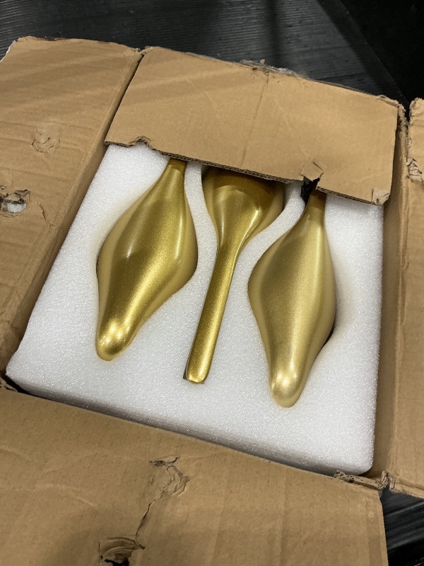 View 2 of *UNTESTED*
Gold Floor Lamps for Living Room, Modern Floor Lamp with Shelves, Mid Century Standing Lamp with 3 Adjustable LED Bird Lights, Corner Tall Lamp with Table, Brass Stand up Lamp for Bedroom Kids Room