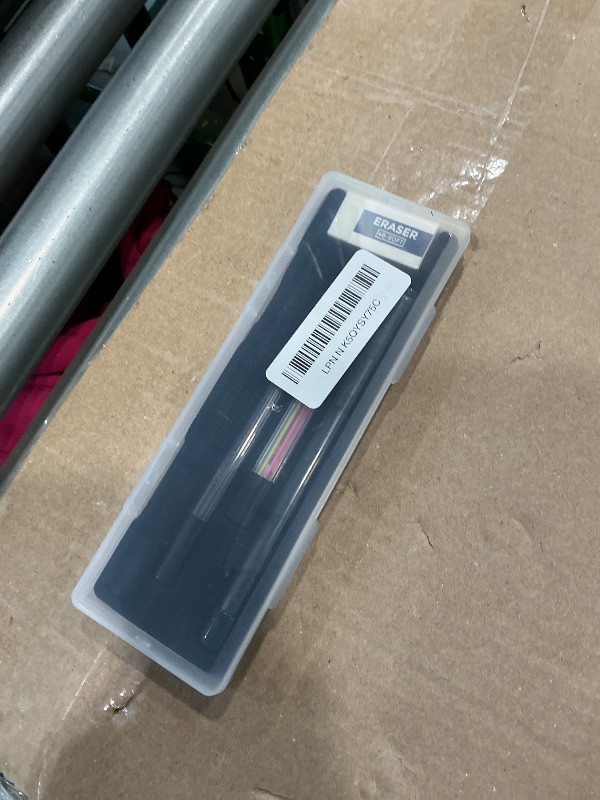 Photo 1 of ***MISSING PIECES*** Nicpro 2mm Mechanical Pencils Set with Case, 12 Black & Colored Lead Refills, Erasers - MP2000 Weatherproof Metal Lead Holder, Heavy Duty Carpenter Pencil For Writing, Drawing, Woodworking