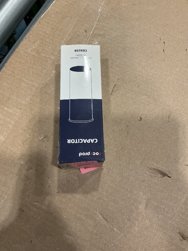 Photo 1 of [UL Recognized] FOCSPROD 45+5 uF 45/5 MFD ±6% 370V/440V CBB65B Dual Run Round Capacitor for AC Unit Fan Motor Start, Heat Pump or Condenser, HVAC A/C Replacement Run Start Capacitor