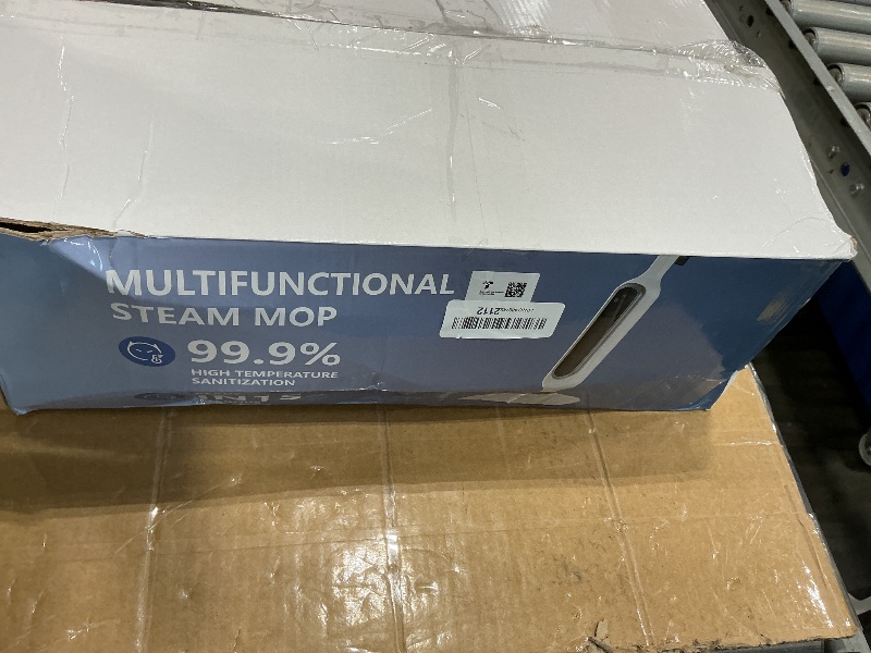 Photo 1 of *UNTESTED*
12-in-1 Steam Mop, Detachable Handheld Steam Cleaner for Home, 23FT Cord, 3 Steam Modes & LED Display, Steam Mops for Floor Cleaning, Bathroom, Windows, Sofas, Clothes, Tile Grout, Carpets, Furniture