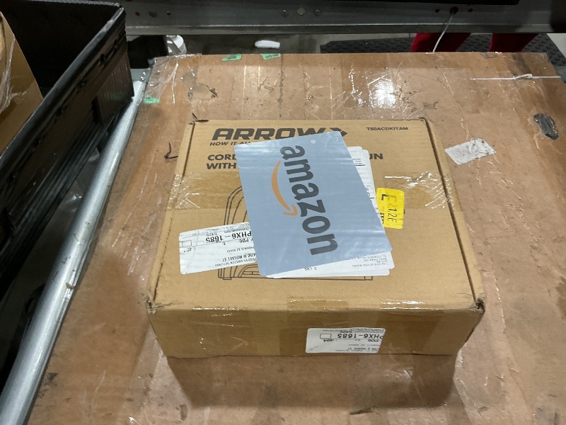 Photo 1 of *UNTESTED*
Arrow Electric Staple Gun Kit, Corded Stapler with 3750 Pieces T50 1/4", 3/8", 1/2" Staples, for Upholstery Professional and DIY Projects, T50ACD