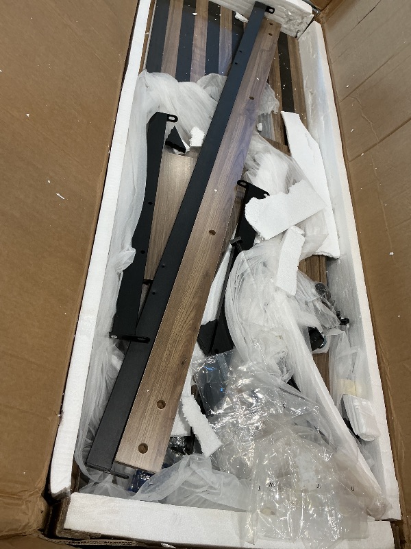 Photo 1 of *MISSING PARTS - See Clerk Notes*
Tribesigns 62.2" Executive Desk with Mobile File Cabinet, L-Shaped Office Desk with Storage Shelves, Large Computer Desk Business Workstation Set for Home Office, Light Brown