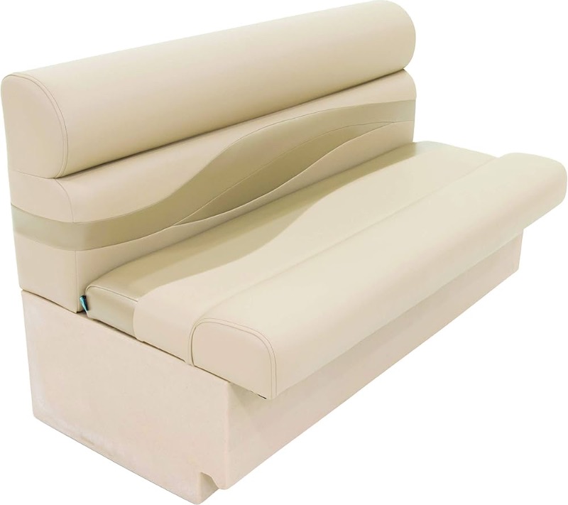Photo 1 of **USED - MINOR DAMAGE**
TaylorMade 30" Pontoon Bench Seat with Storage - Beige (433060)