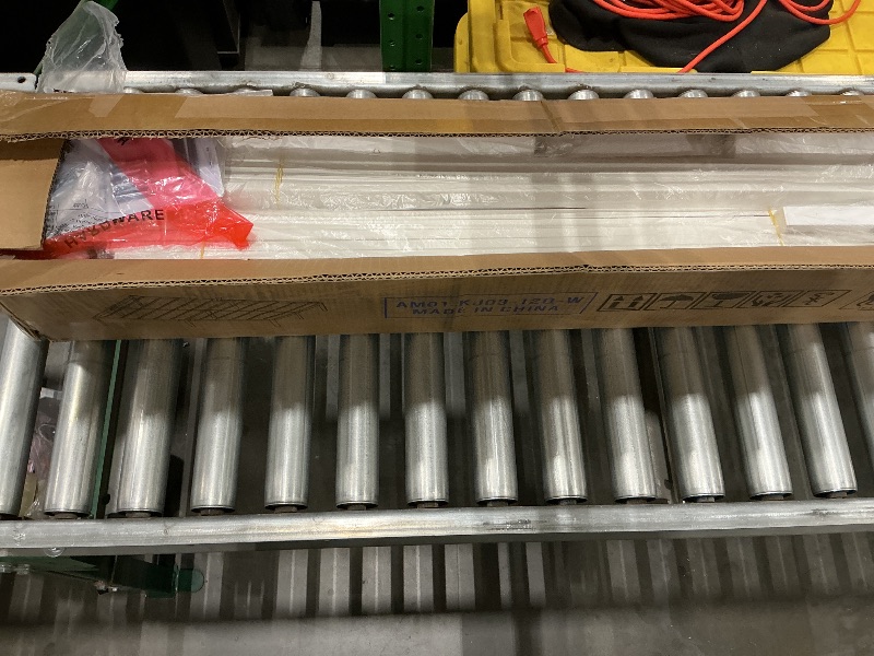 Photo 1 of *UNTESTED*
KOSOSO 12 Inch Queen Bed Frame with Metal Gaskets, White Bed Frame Queen Size No Box Spring Need, Heavy Duty Steel Platform Support, Round Corner Design, Reserved Holes, Noiseless, Storgae Space