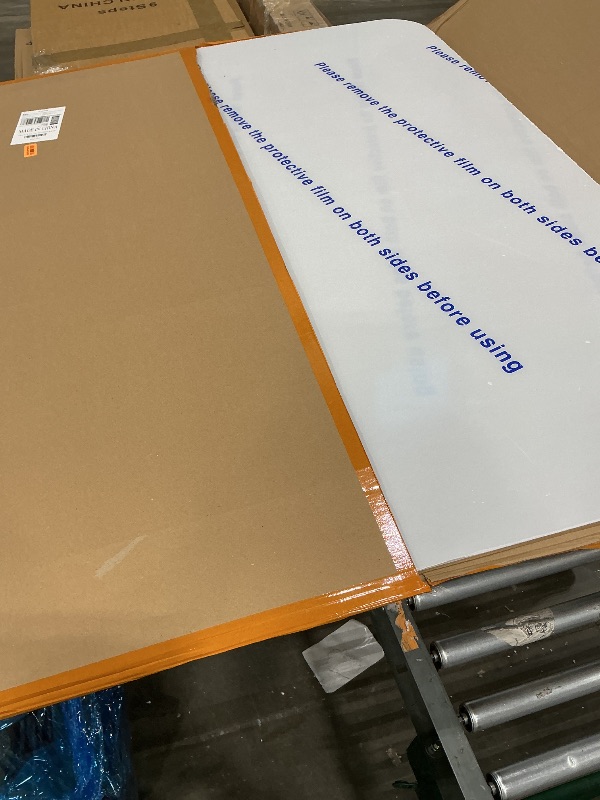 View 2 of [Large Size] Crystal Clear 1/5" Thick 59" x 47" Heavy Duty Hard Chair Mat, Can be Used on Carpet or Hard Floor