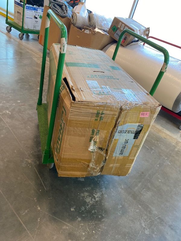 Photo 1 of *MISSING PARTS - See Clerk Notes*
Fahomiss Modular Compressed Sectional Sofa Set – Velvet Corduroy Upholstery, Convertible Couch with Cup Holders and Pillows for Living Room, Beige