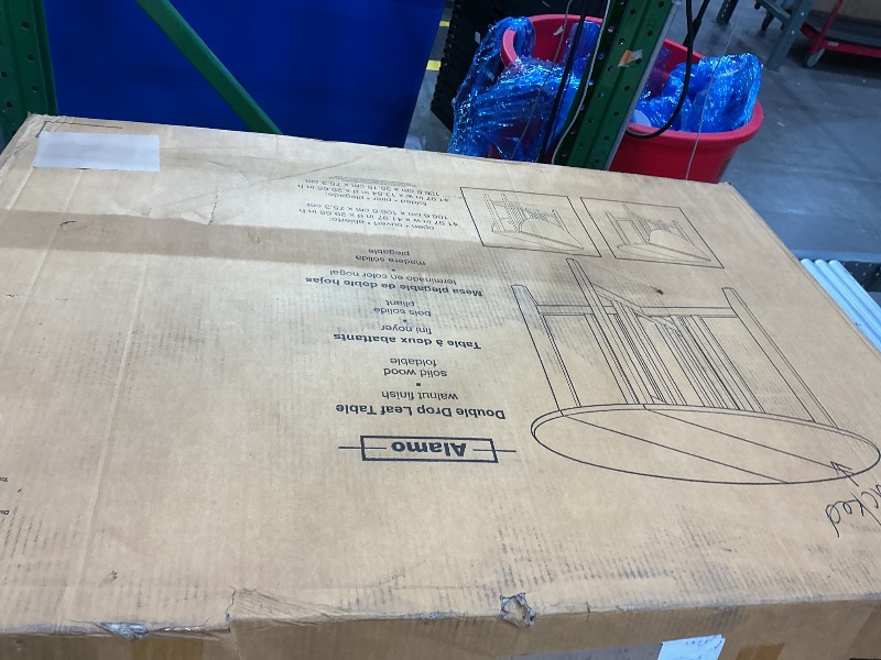 Photo 1 of **MAJOR DAMAGE**
Winsome Alamo Double Drop Leaf Table (94142)