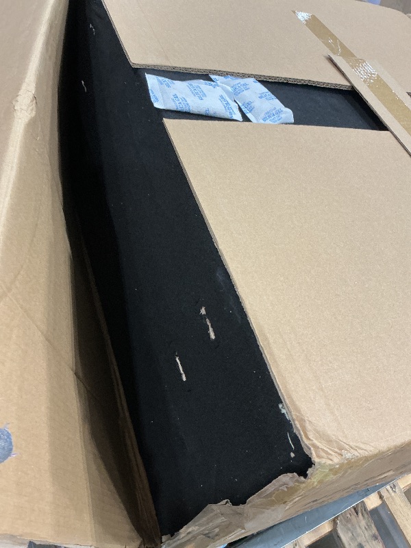 Photo 1 of **Partial set - Selling for parts**
Merax Modern Oversized U-Shaped Sectional Sofa with Cup Holders & Chaise Lounge, Chenille 6-Seat Couch Set Sleeper Bed with Deep Seat Beige (3 boxes)