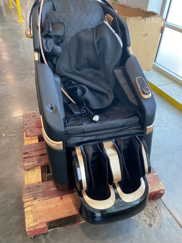 Photo 1 of **MAJOR DAMAGE**
SOMANOVA 2026 New 4D Smart Massage Chair - Zero Gravity S-L Full Body Massage Sofa/Recliner - Smart Body Scanning - Directional Massage, Foot Roller, Calf Stretching, Airbag, Home Theater Sofa